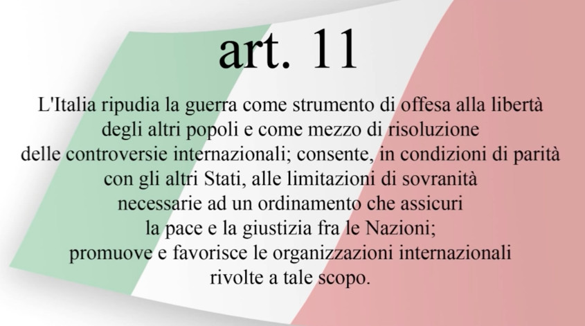 UN'ANALISI DELL'ARTICOLO 11 | FUCI - Sito Ufficiale